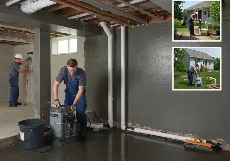 Basement Waterproofing and Flood Prevention process in Athens, IL